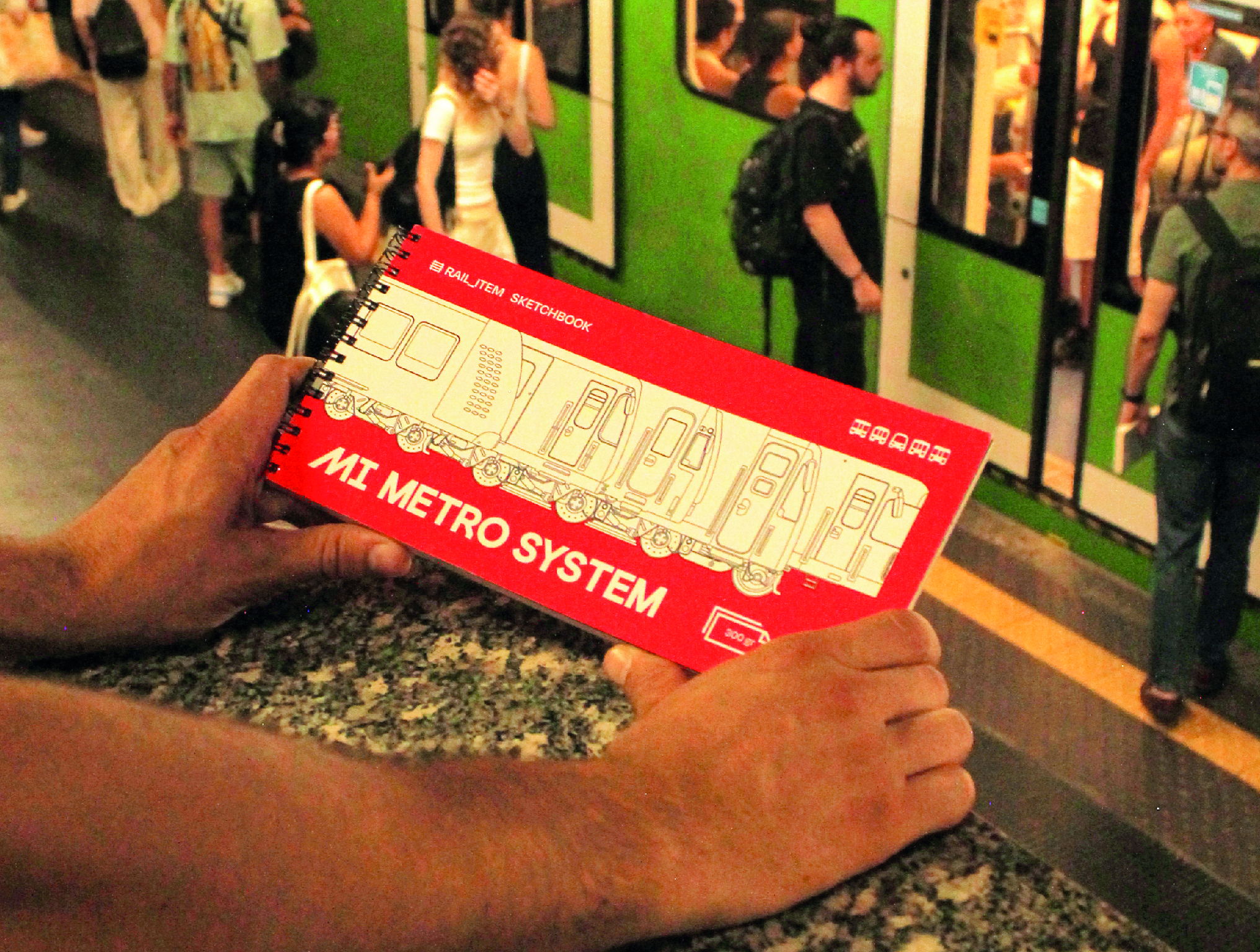Sketchbook Rail Item Milano